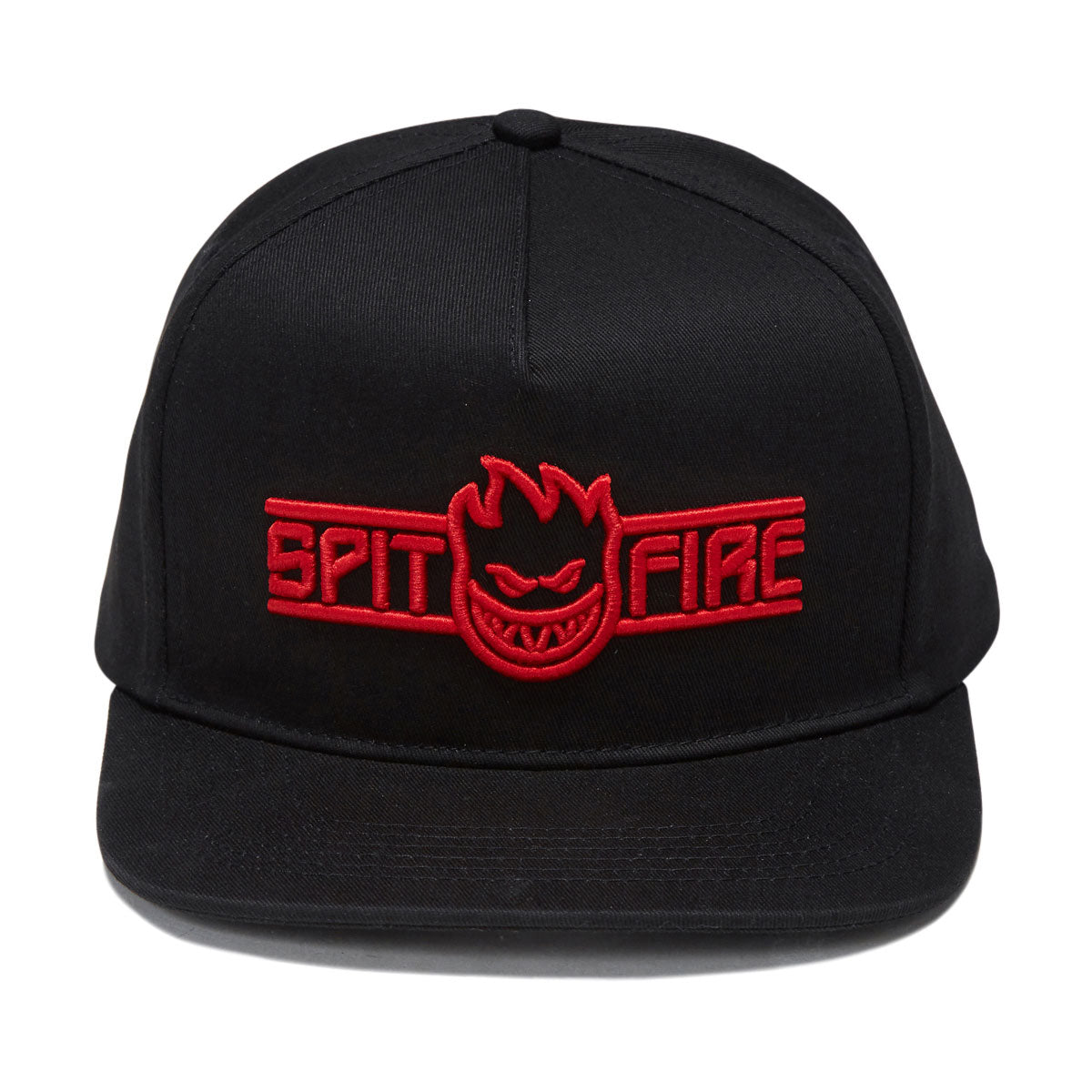 Spitfire LTB Arch Bighead Script Hat - Black/Red