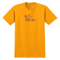 Krooked Shop Steal T-Shirt - Gold/Black Print