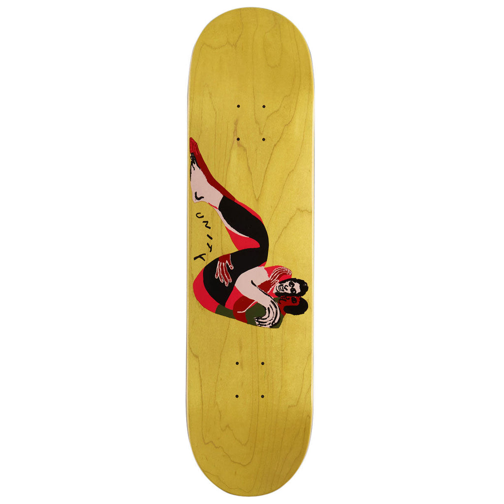 There Unity With You Skateboard Deck - Yellow - 8.12"