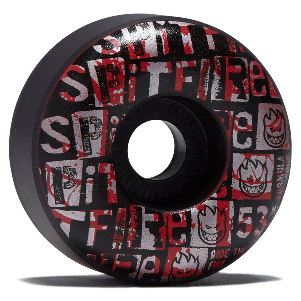 Spitfire F4 99 Team Ransom Radial Skateboard Wheels - Black - 53mm