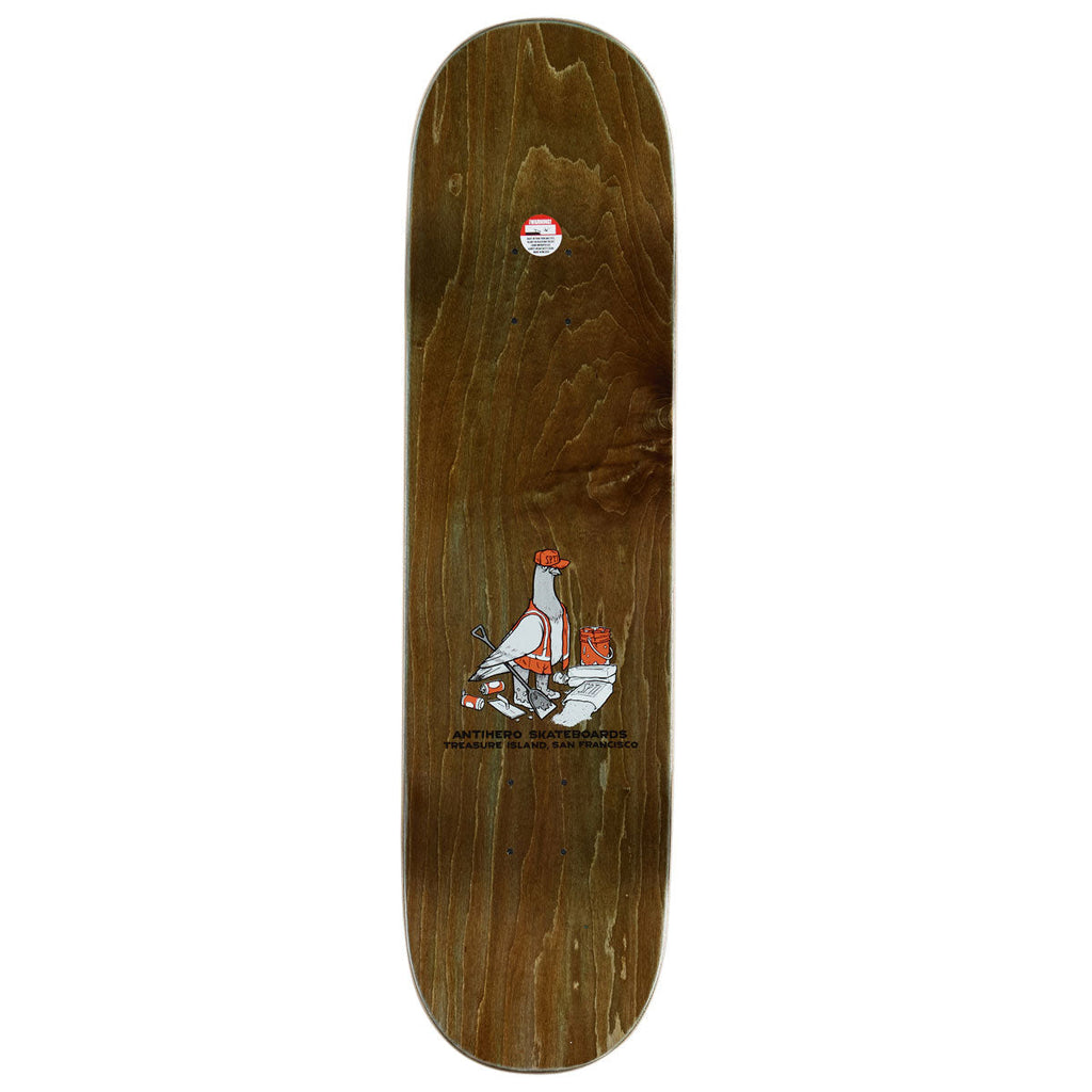 Anti-Hero Treasure Island Eagle Skateboard Complete - Grey - 8.25"