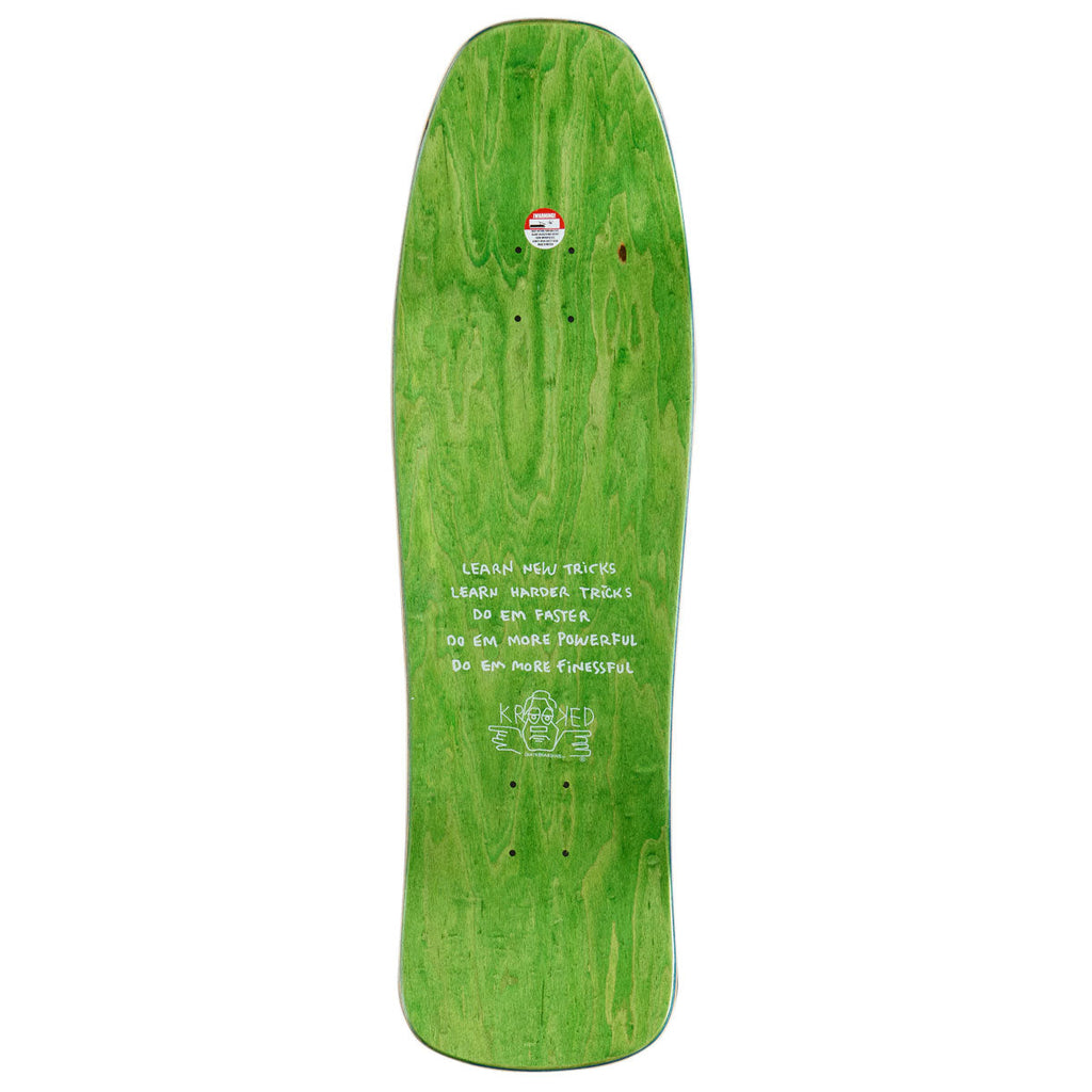 Krooked Barbee Trophy Skateboard Complete - Blue - 9.50"