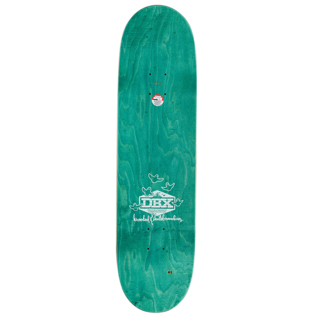Krooked DBX Knox Watcher Skateboard Complete - Yellow - 8.50"