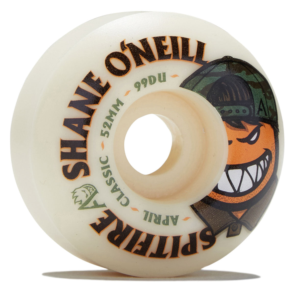Spitfire x April F4 99d Shane O'Neill Classic Skateboard Wheels - Natural - 52mm
