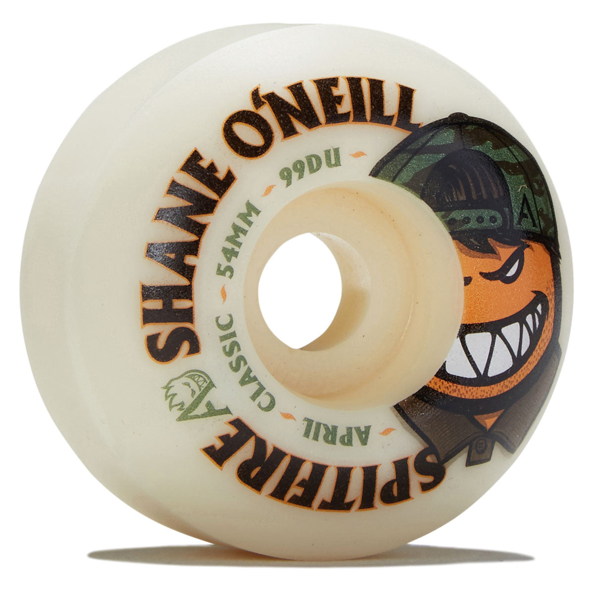 Spitfire x April F4 99d Shane O'Neill Classic Skateboard Wheels - Natural - 54mm