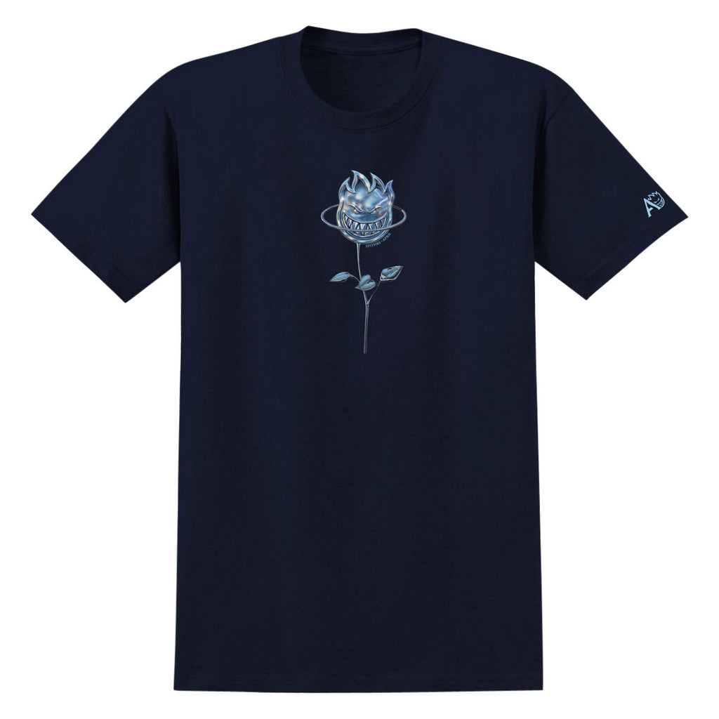 Spitfire x April Bighead Rose T-Shirt - Navy