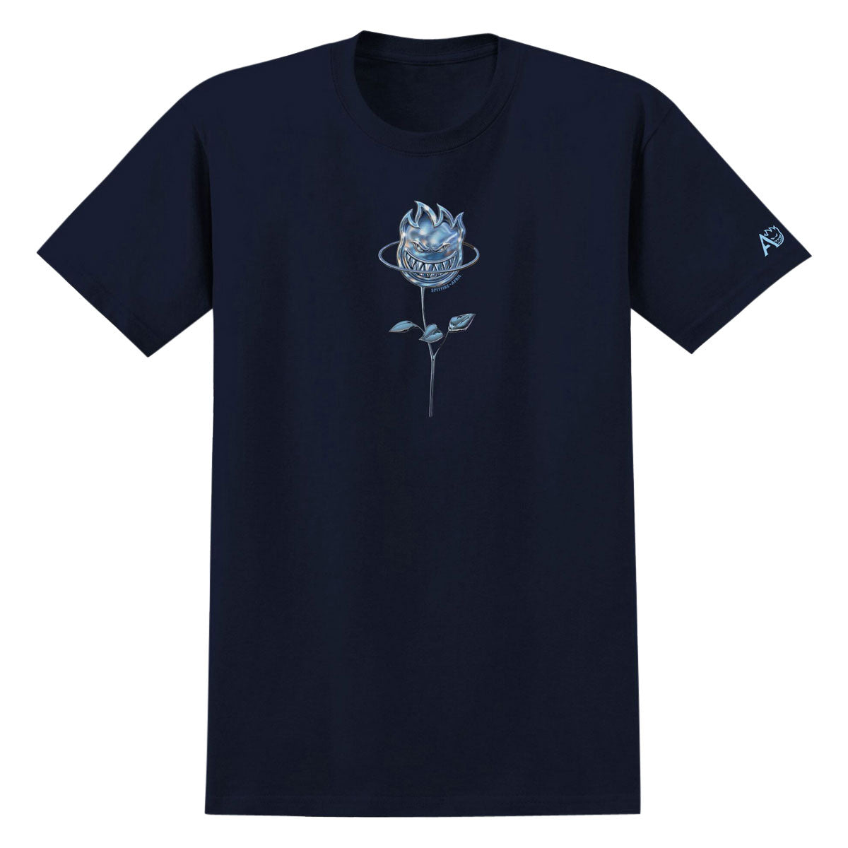 Spitfire x April Bighead Rose T-Shirt - Navy