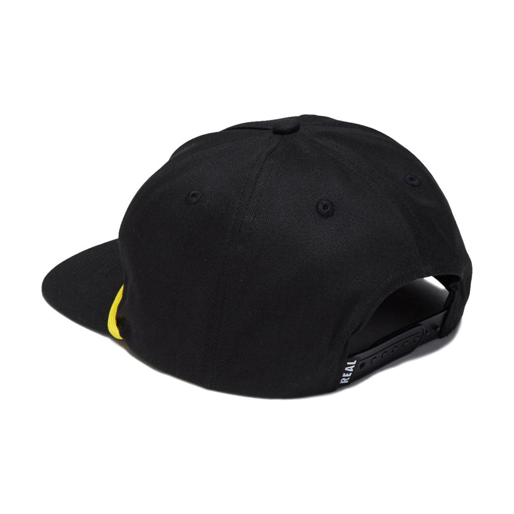 Real Scripted Hat - Black/Yellow
