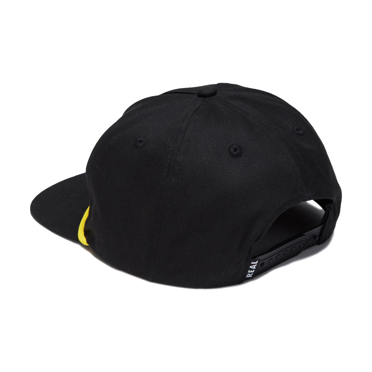 Real Scripted Hat - Black/Yellow