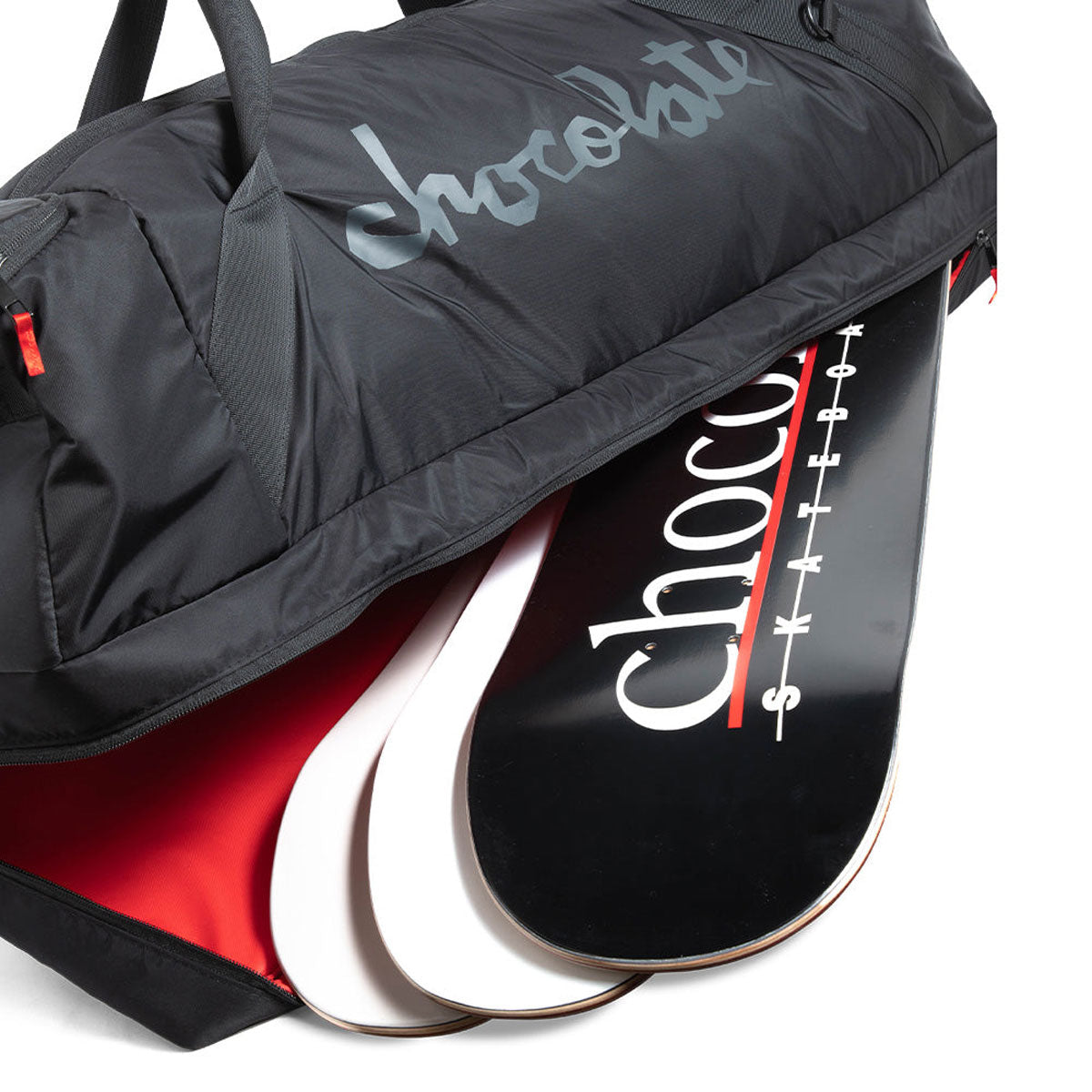 Chocolate Travel Duffle Bag - Black