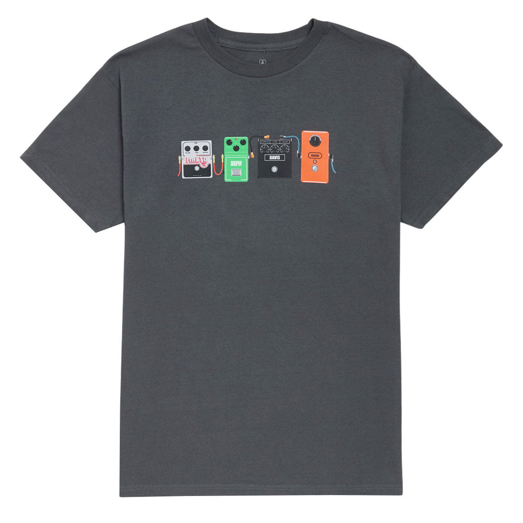 Girl Stomp Pedals T-Shirt - Charcoal
