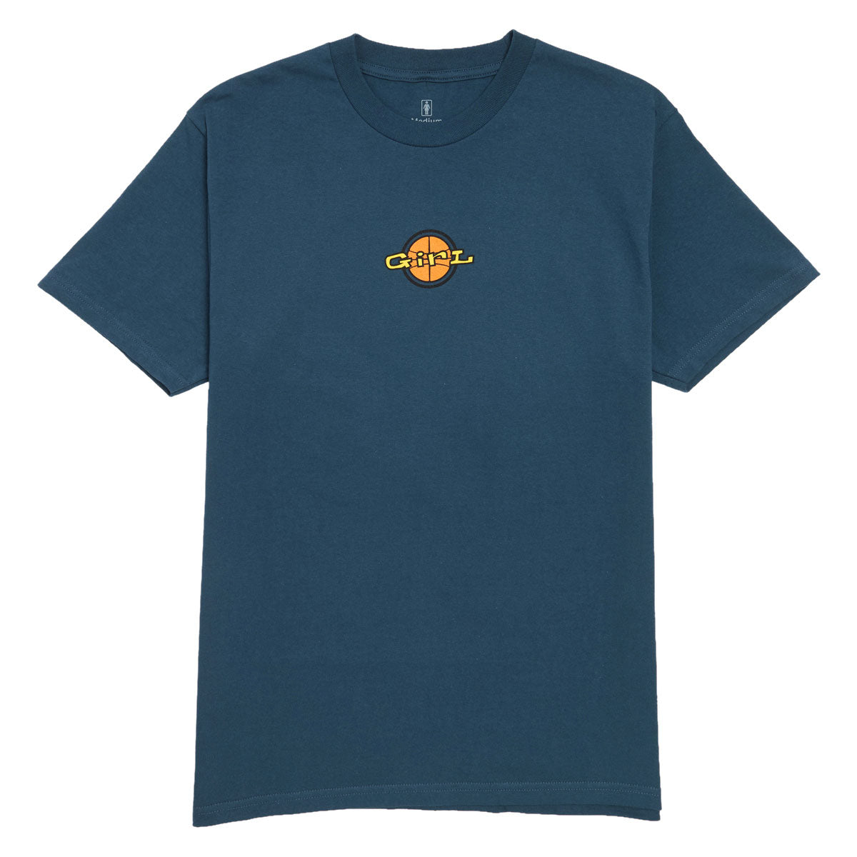 Girl Full Court Logo T-Shirt - Harbor Blue