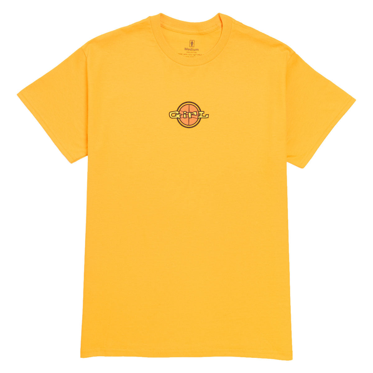 Girl Full Court Logo T-Shirt - Gold