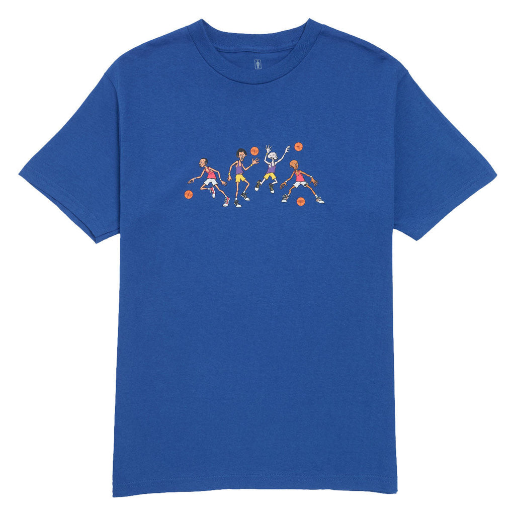 Girl Full Court Squad T-Shirt - Aqua Blue
