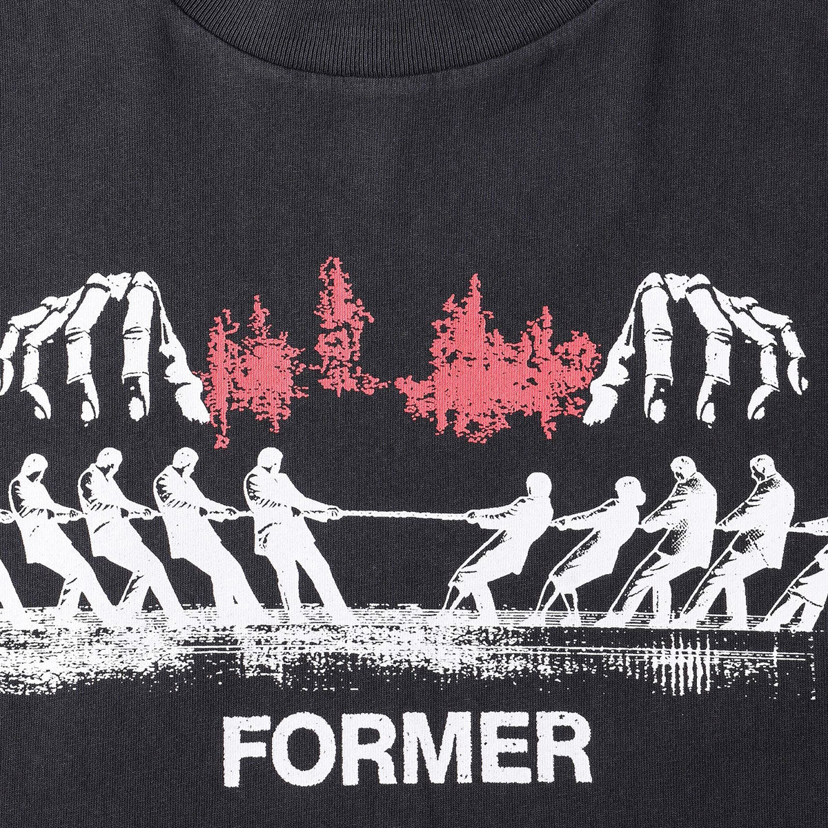 Former Engineered T-Shirt - Washed Black