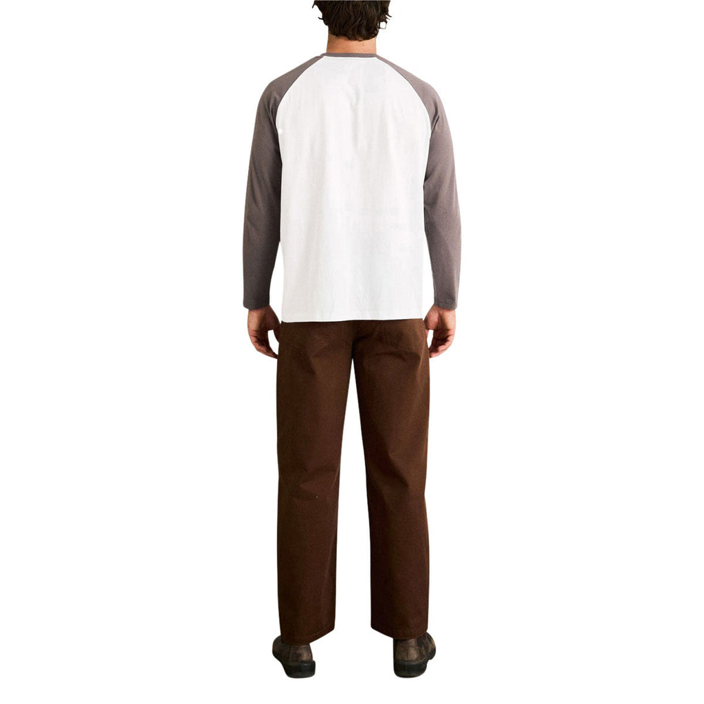 Rhythm Foster Long Sleeve T-Shirt - Bone