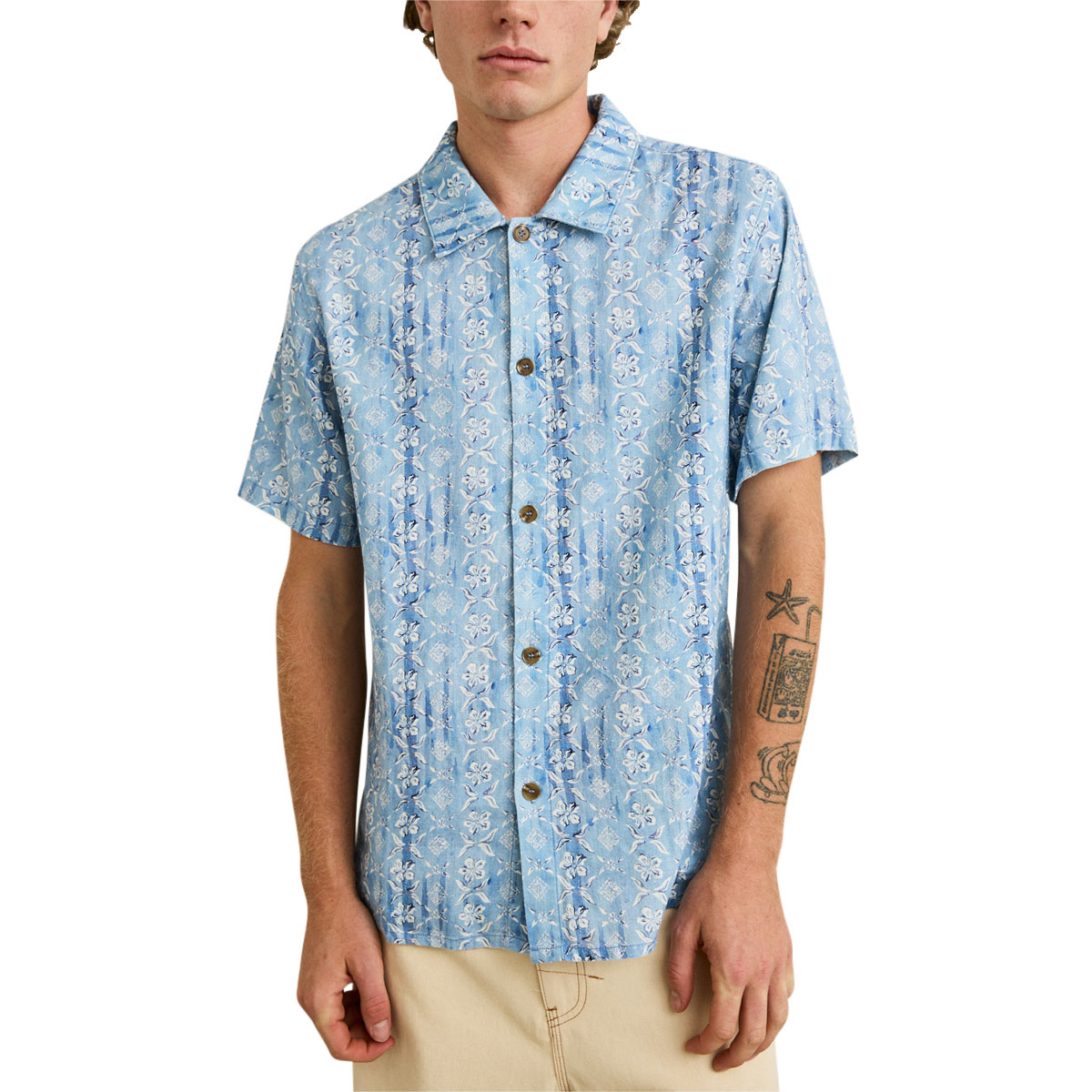 Rhythm Bayu Shirt - Blue