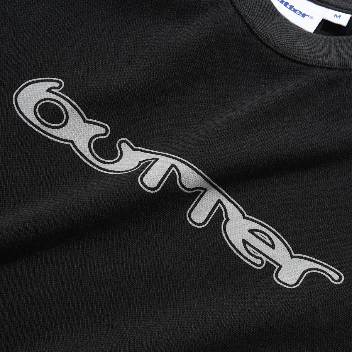 Butter Goods Witness Raglan T-Shirt - Black/Dark Grey
