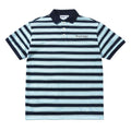 Butter Goods Witness Stripe Polo Shirt - Navy/Blue