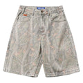 Butter Goods Baggy Denim Shorts - Forest Camo