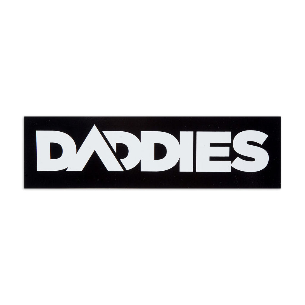Daddies Stock Sticker Black
