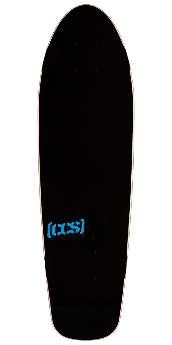 CCS Logo Cruiser Skateboard Deck - Black - 8.00"