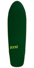 CCS Logo Cruiser Skateboard Deck - Evergreen - 8.00"
