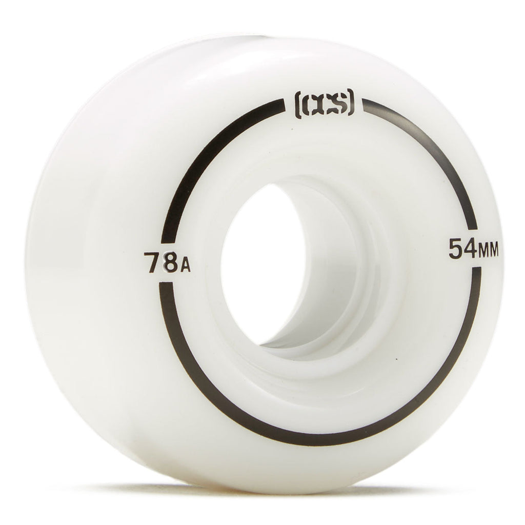 CCS Cruiser 78a Skateboard Wheels - White - 54mm
