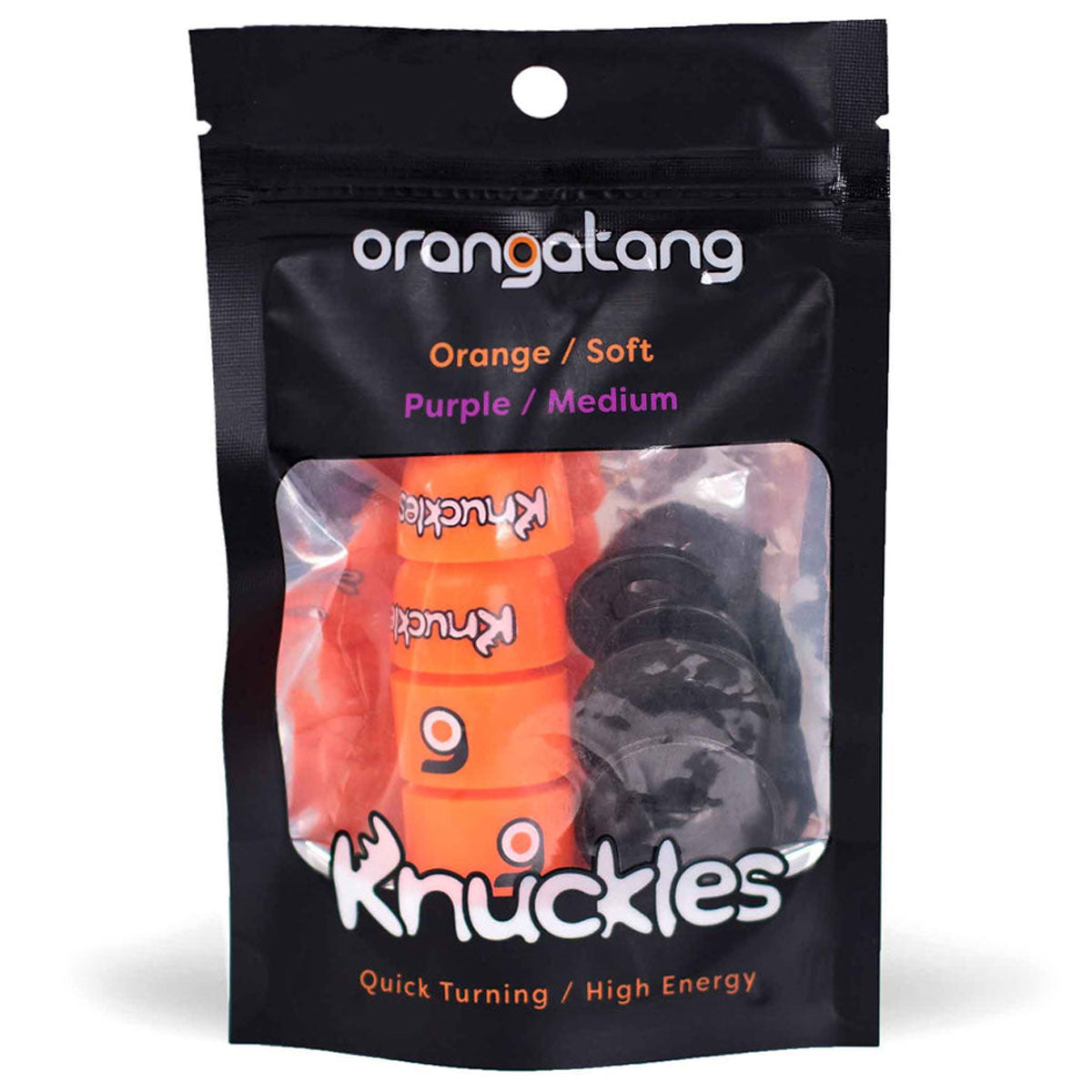 Orangatang Knuckle Gumdrop And Barrel Bushings - Orange