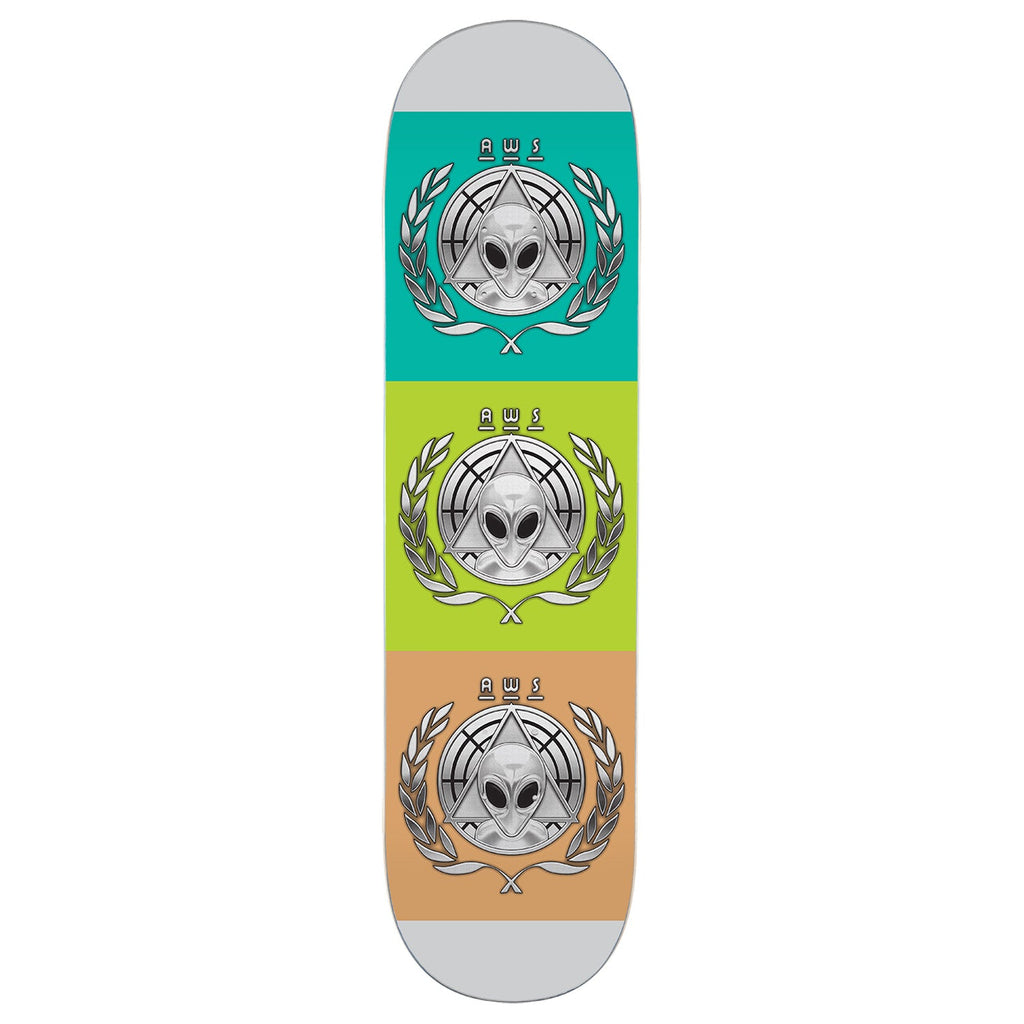Alien Workshop AWOL Skateboard Deck - Chrome Foil - 8.50"