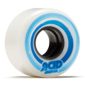 Acid Pods 86a Conical Skateboard Wheels - White - 53mm
