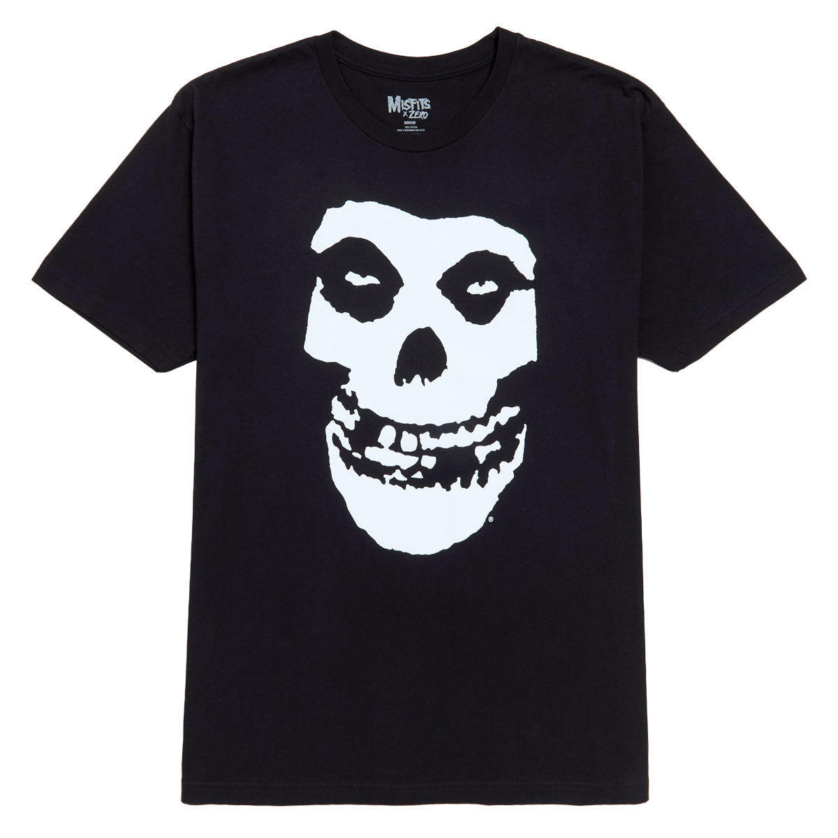 Zero x Misfits Fiend Skull T-Shirt - Black