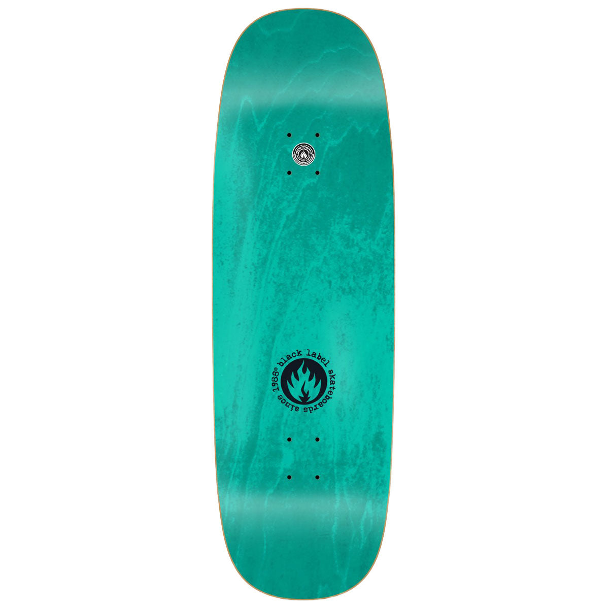 Black Label Thumbhead Torn Jumbotron Skateboard Deck - Assorted Stains - 10.00"