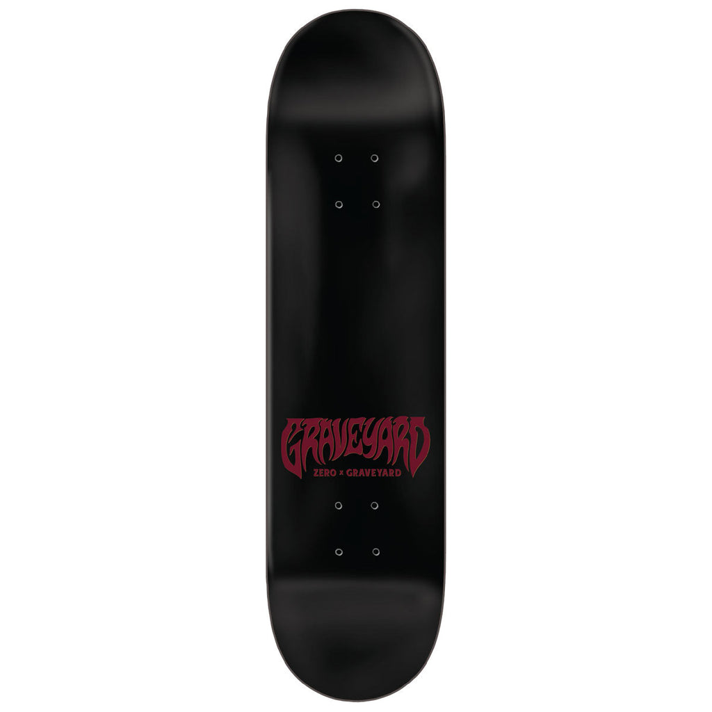 Zero x Graveyard Self Titled Skateboard Deck - 8.25"