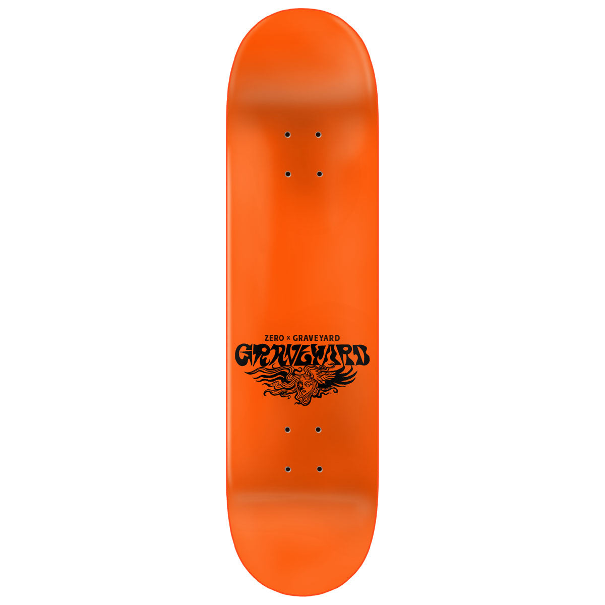 Zero x Graveyard Medusa Skateboard Deck - 8.25"