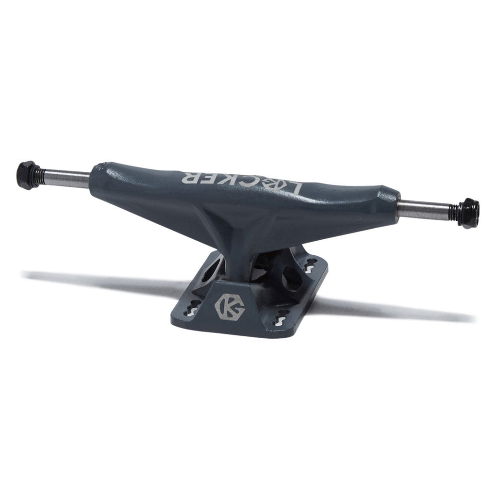 Grind King Locker Skateboard Trucks - Battleship Grey - 8.25"