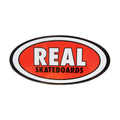 Real Staple Oval MD Sticker - Red