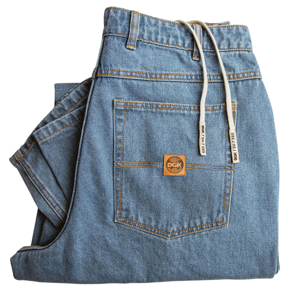 DGK Muni Denim Jeans - Washed Indigo