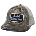 CCS Social Camouflage Patch Trucker Hat - Timber
