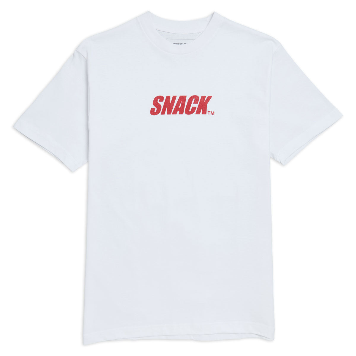 Snack Caps Lock T-Shirt - White