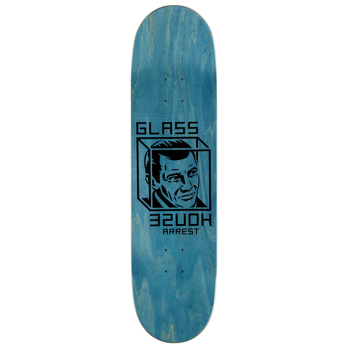 Glass House Zavala House Arrest Skateboard Complete - Natural Bottom/Assorted Top - 8.375"