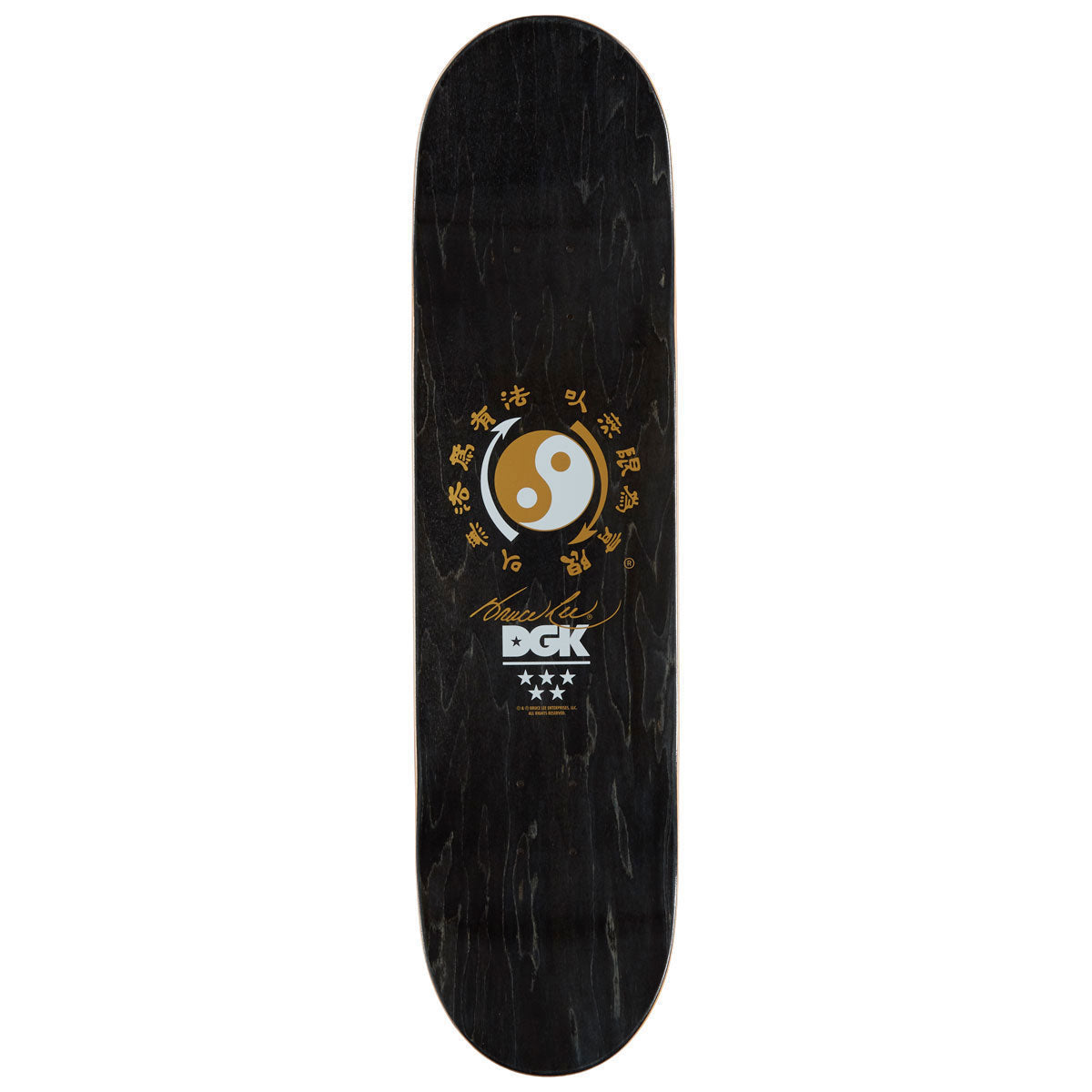 DGK x Bruce Lee Legend Skateboard Deck - Red Foil - 8.38"