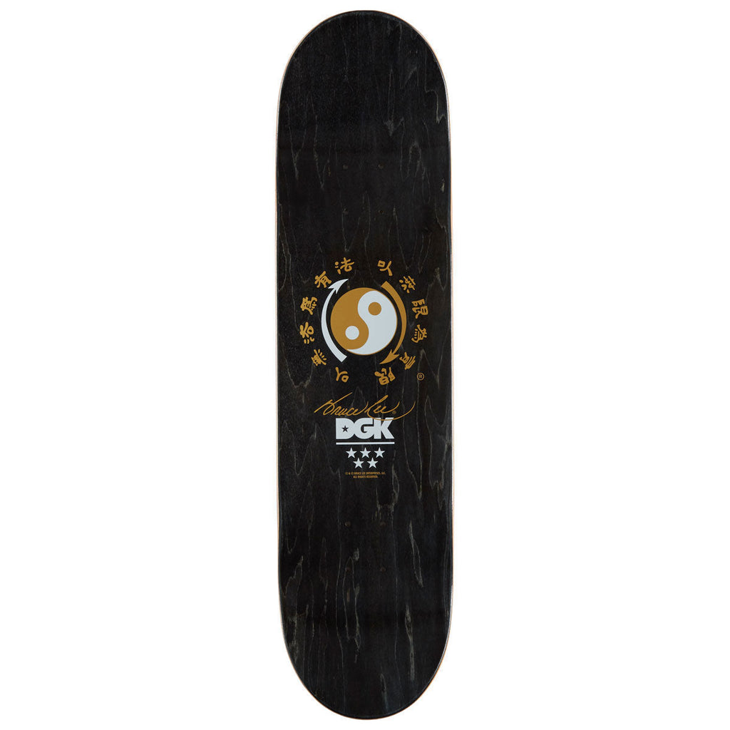DGK x Bruce Lee Legend Skateboard Deck - Red Foil - 8.50"