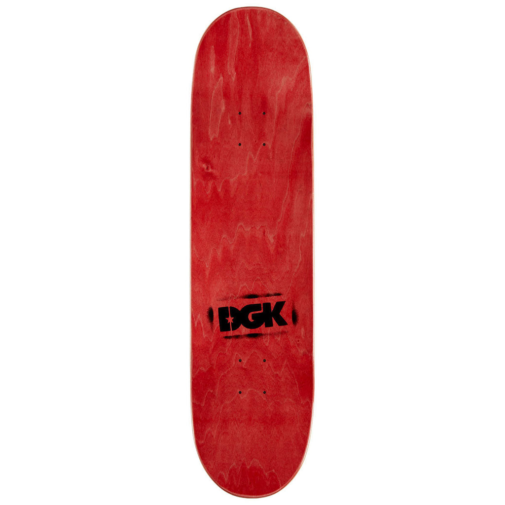 DGK OG Logo Foil Skateboard Complete - Black - 7.80"