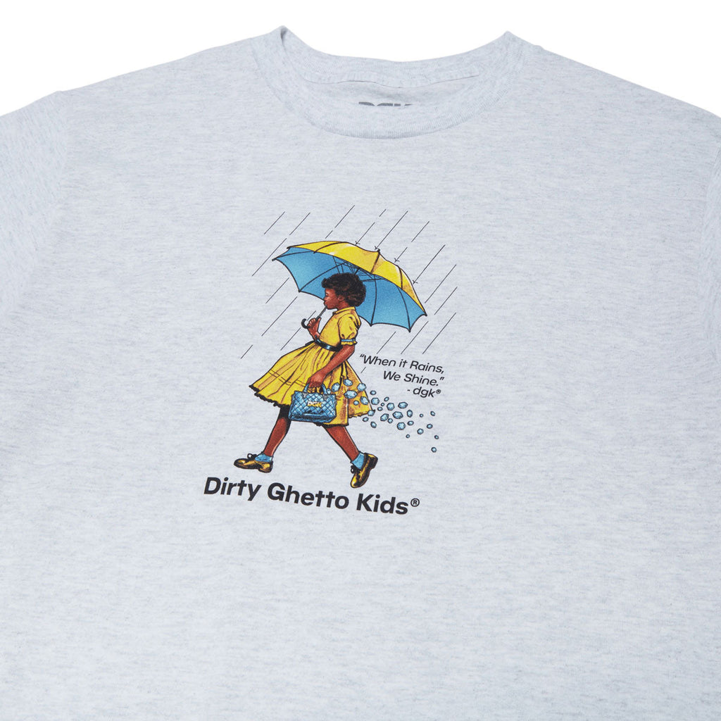 DGK Rain Or Shine T-Shirt - Ash Gray