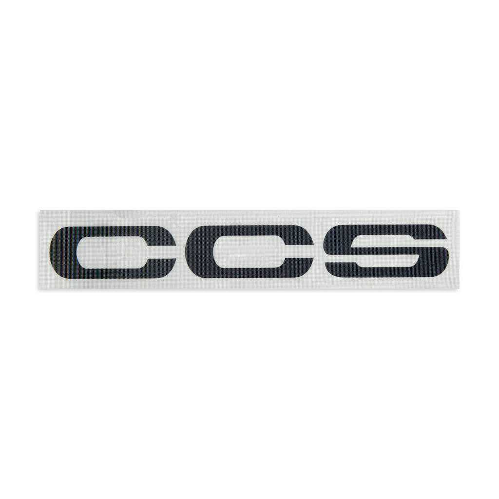 CCS New Logo Decal Sticker - Black - 6"