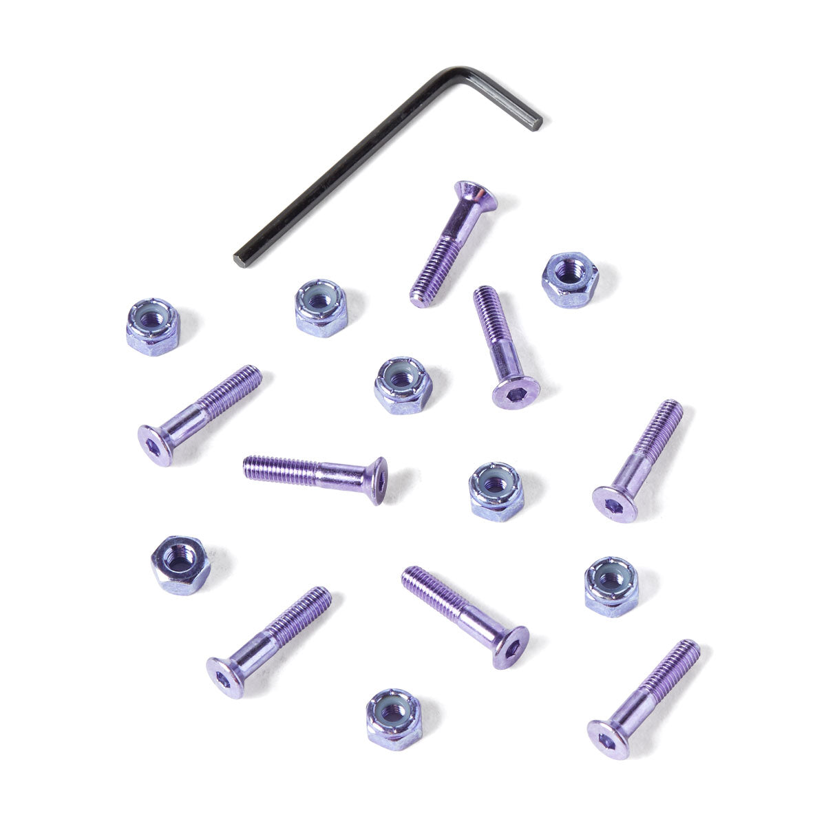 Pocha World Party Allen Hardware - Purple - 1"