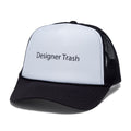 Designer Trash Trucker Hat - White