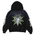 Welcome x Slipknot Ravenous Sun Fade Hoodie - Black Fade