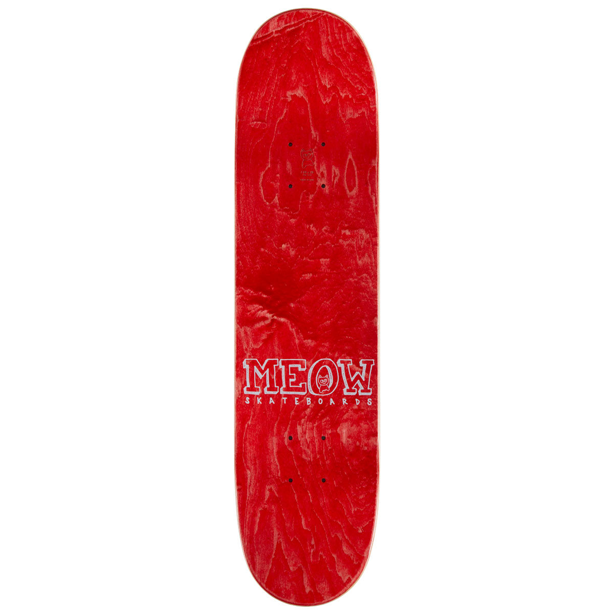 Meow Sticker Pile Skateboard Complete - Pink - 7.25"